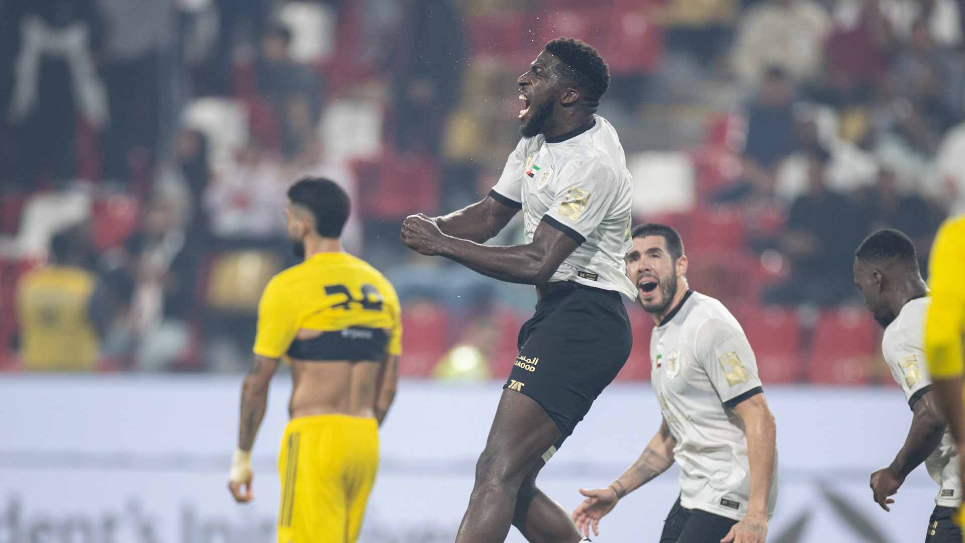Image for the title: Al Jazira and Ittihad Kalba Draw in Adnoc Professional League 