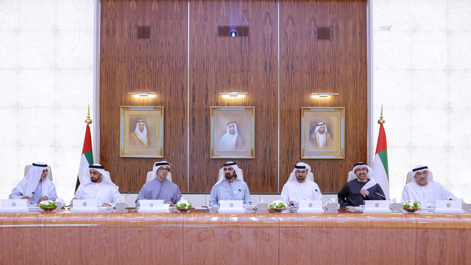 Image for the title: Mohammed bin Rashid chairs UAE Cabinet meeting 