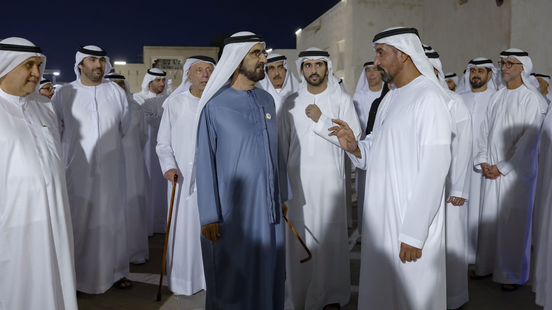 Image for the title: Mohammed bin Rashid receives Ramadan well-wishers 