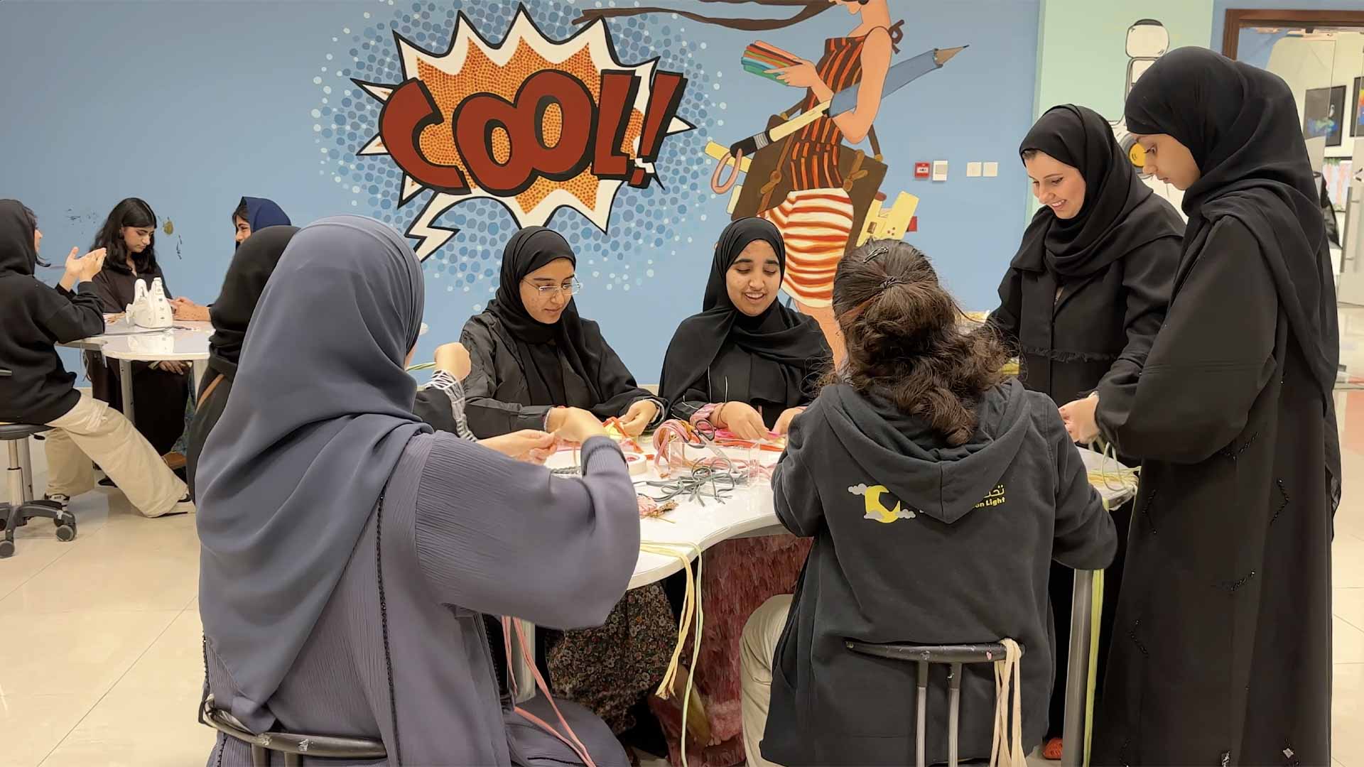 Image for the title: Shaima Al Shehhi: Spring Programme unveils Sajaya girls’ passion 