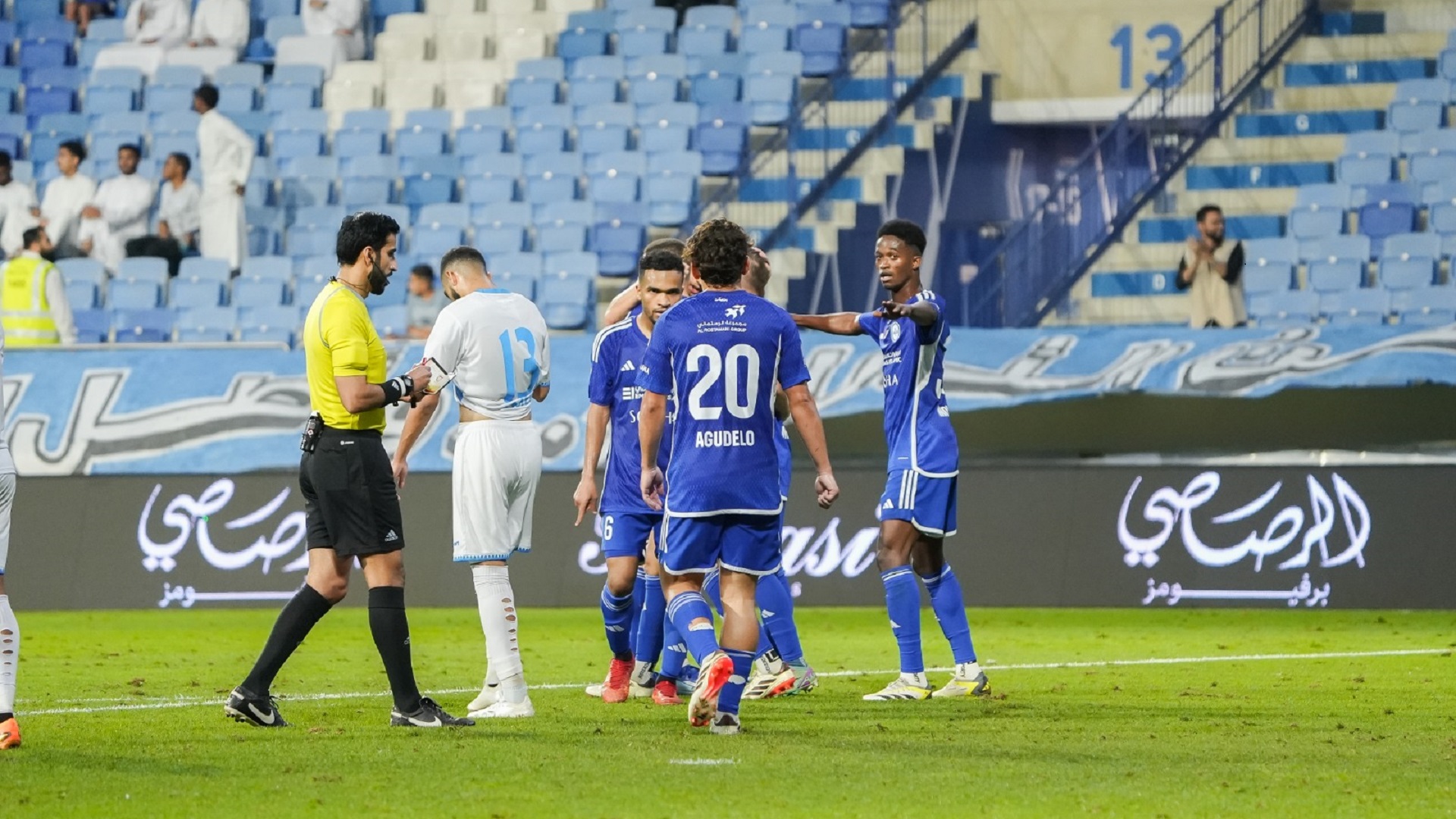 صورة بعنوان: النصر يفوز على حتا في دوري أدنوك للمحترفين 