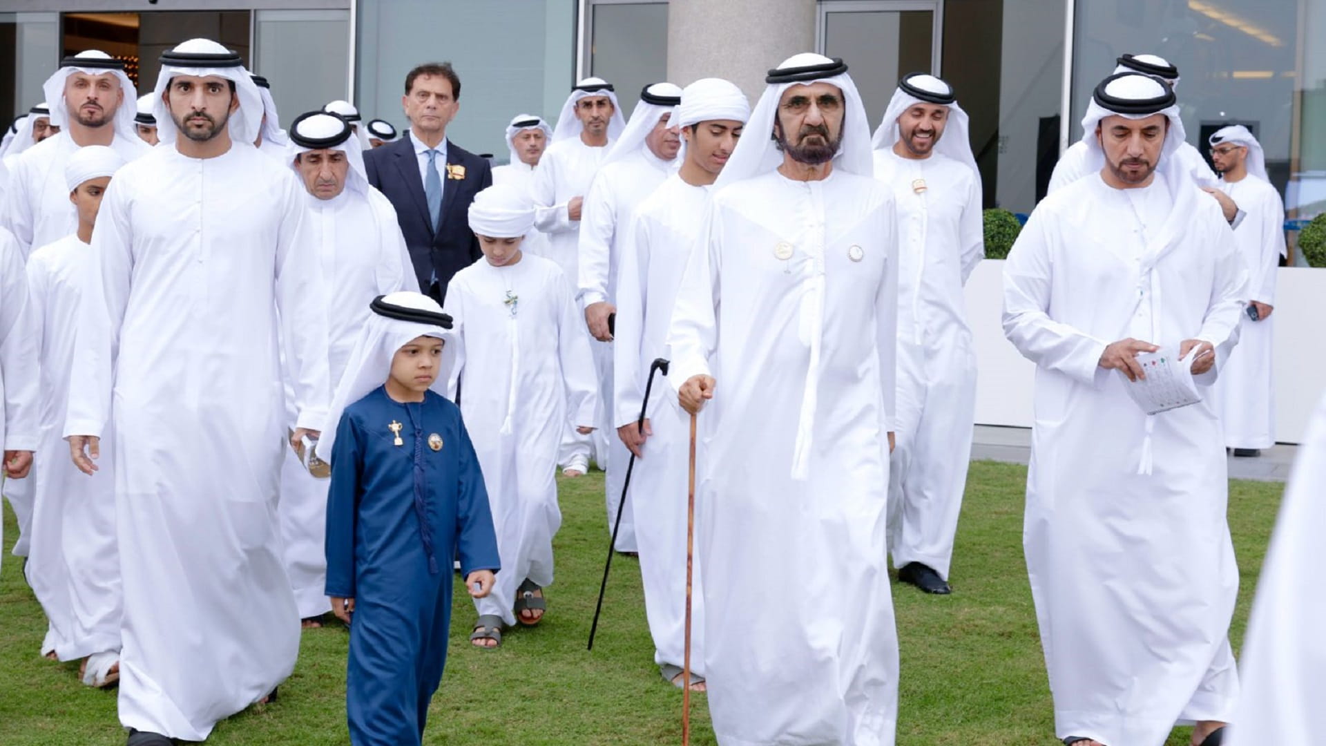 Image for the title: Mohammed bin Rashid attends 28th edition of Dubai World Cup 