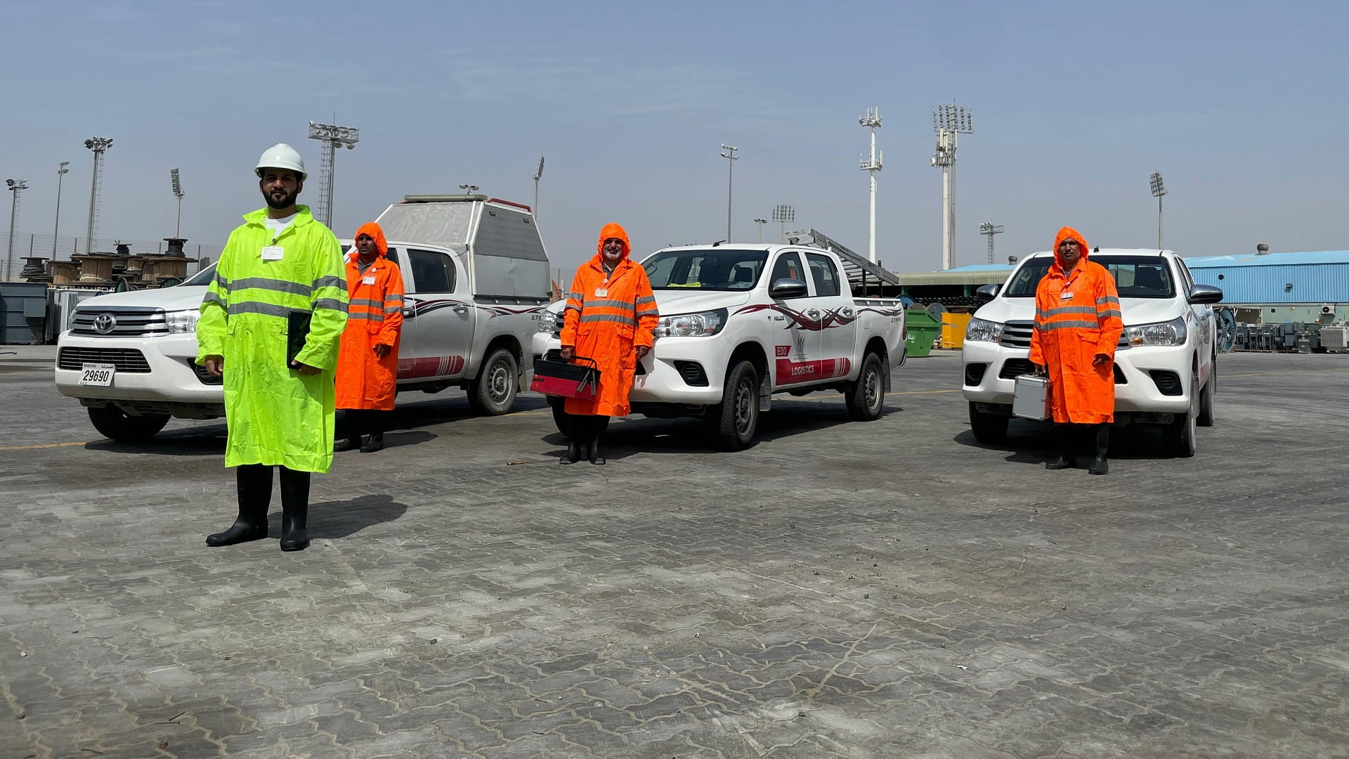 Image for the title: SEWA deals with 6,319 cases of Hadeer storms 