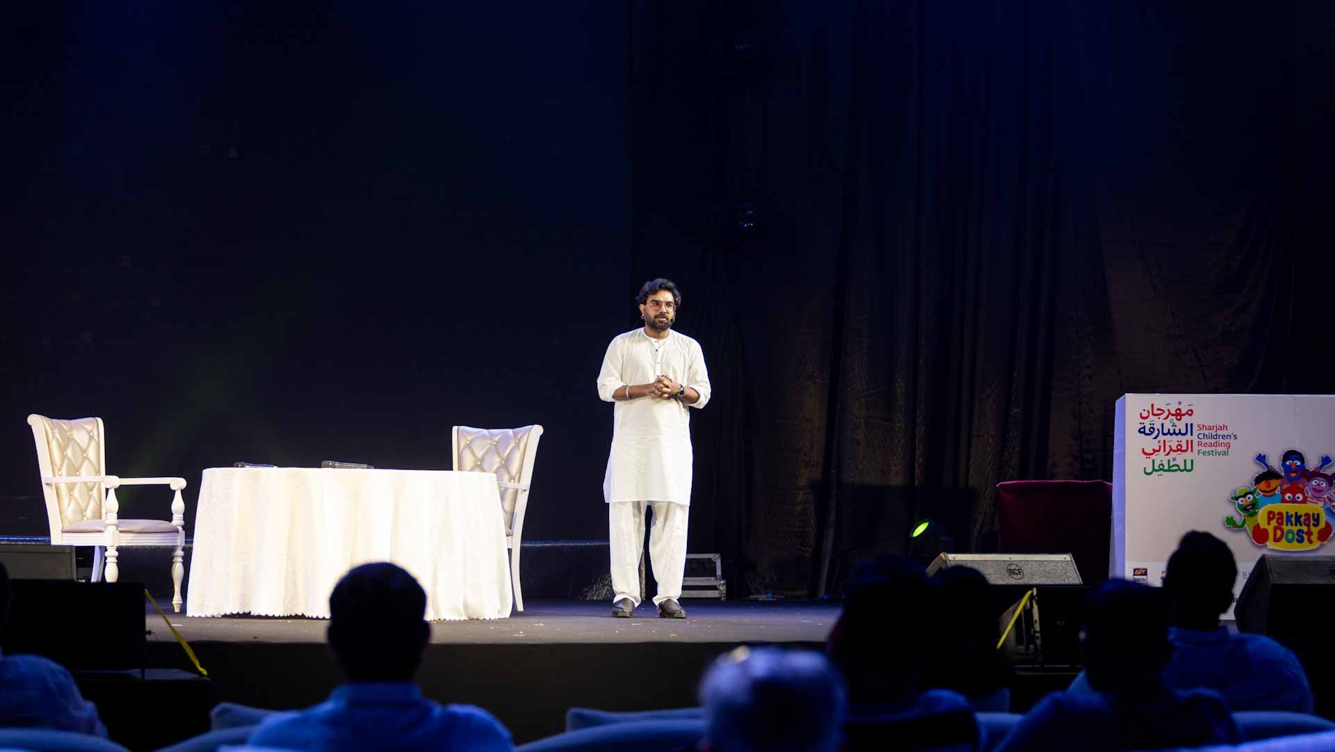 Image for the title: Pakistani humourist Moin Akhtar remembered fondly at SCRF