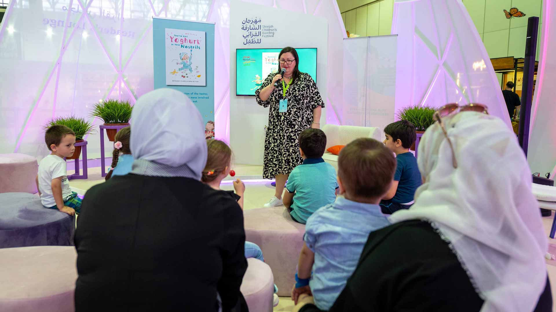 Image for the title: Allow kids to get messy, Bethany Clark urges parents at SCRF 