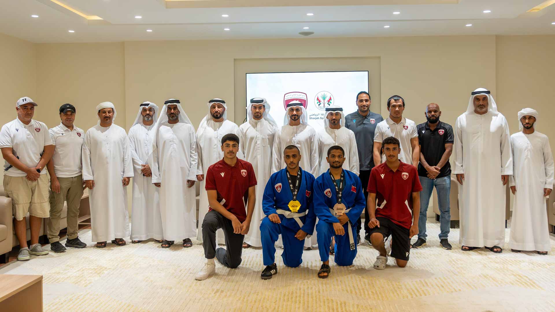 Image for the title: Al Hamriyah Club recognises champions and their parents 