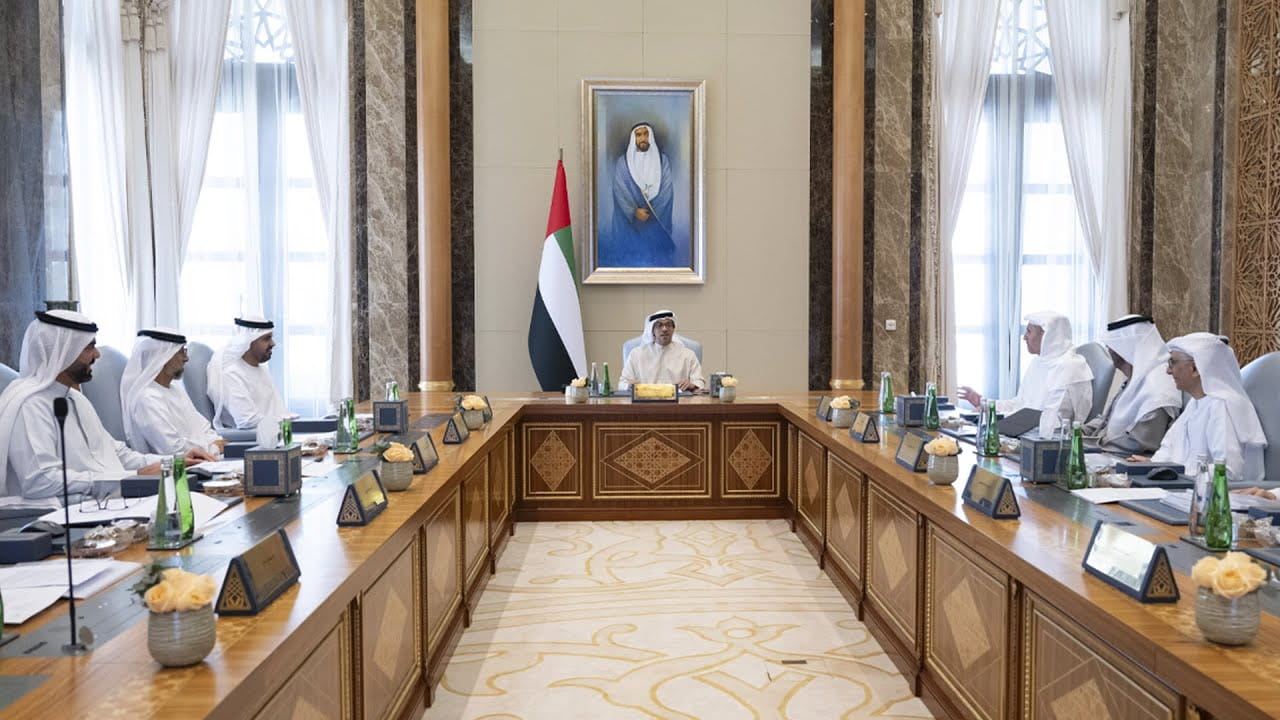 Image for the title: Mansour bin Zayed chairs Mubadala Investment's BoD meeting 