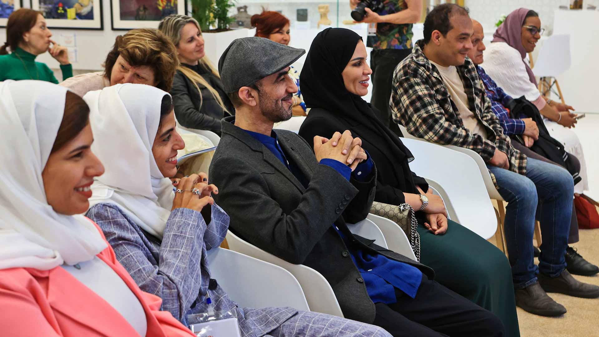 Image for the title: Emirati poet discusses creative process of her collection 