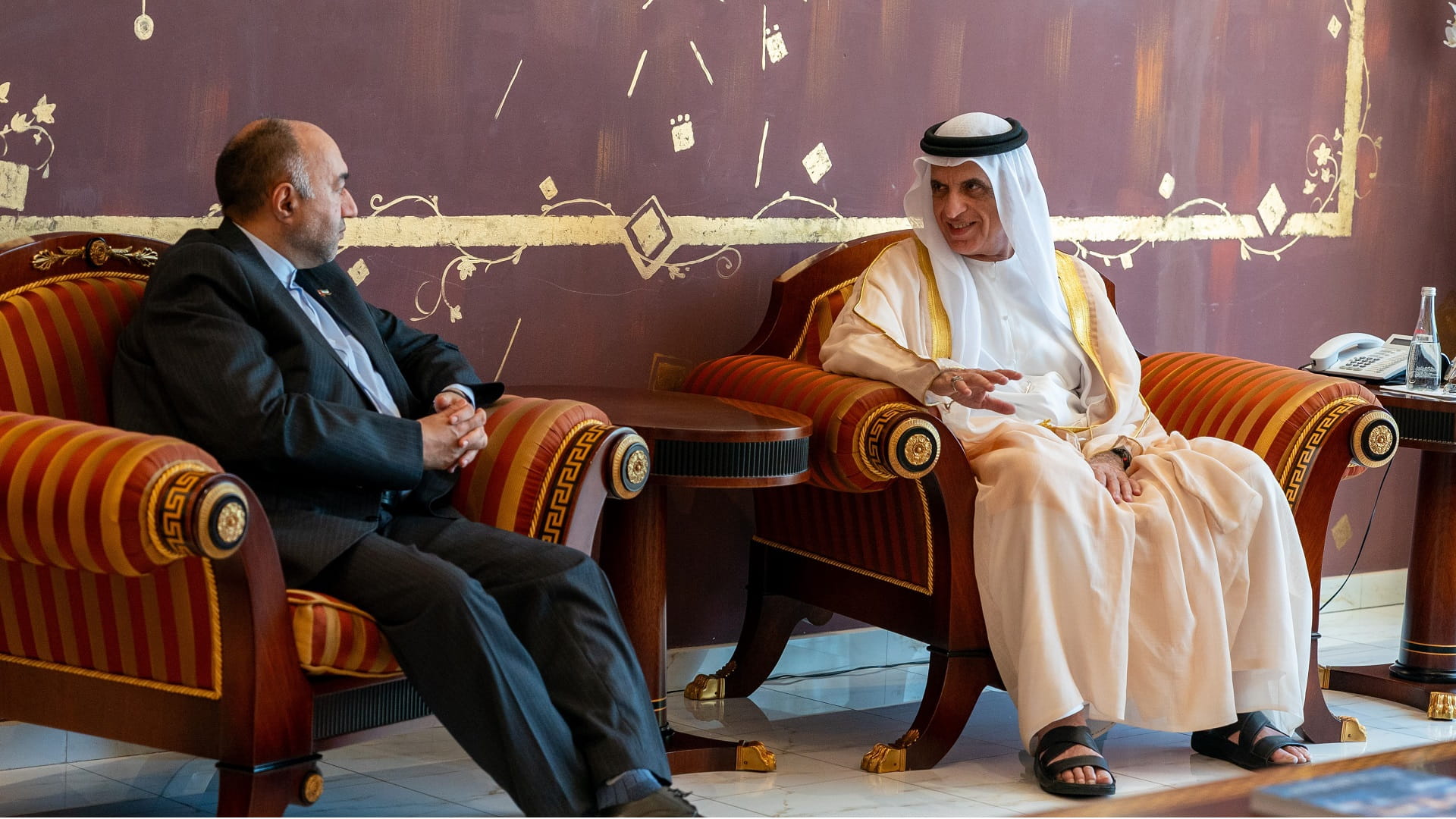 Image for the title: RAK Ruler, Iranian amb. discuss enhancing bilateral cooperation 