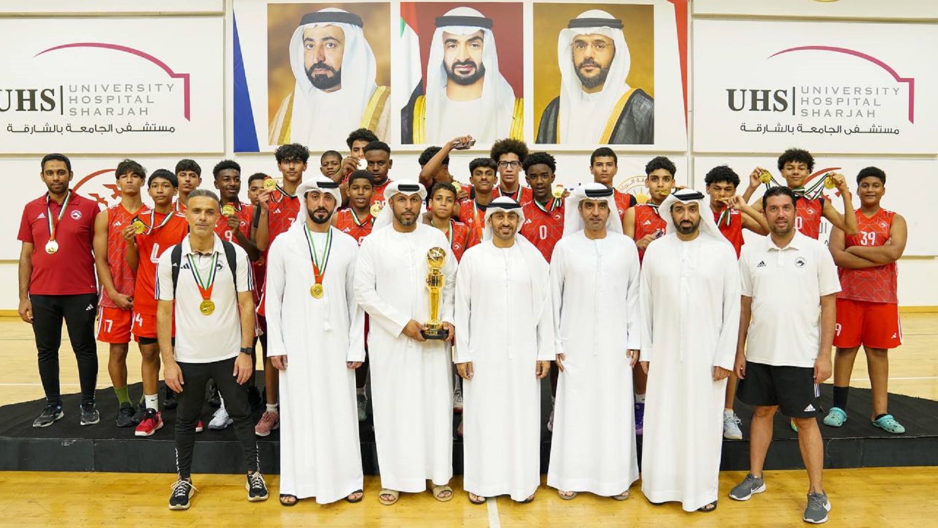 Image for the title: Sharjah wins Cubs Basketball Cup 2023-2024 