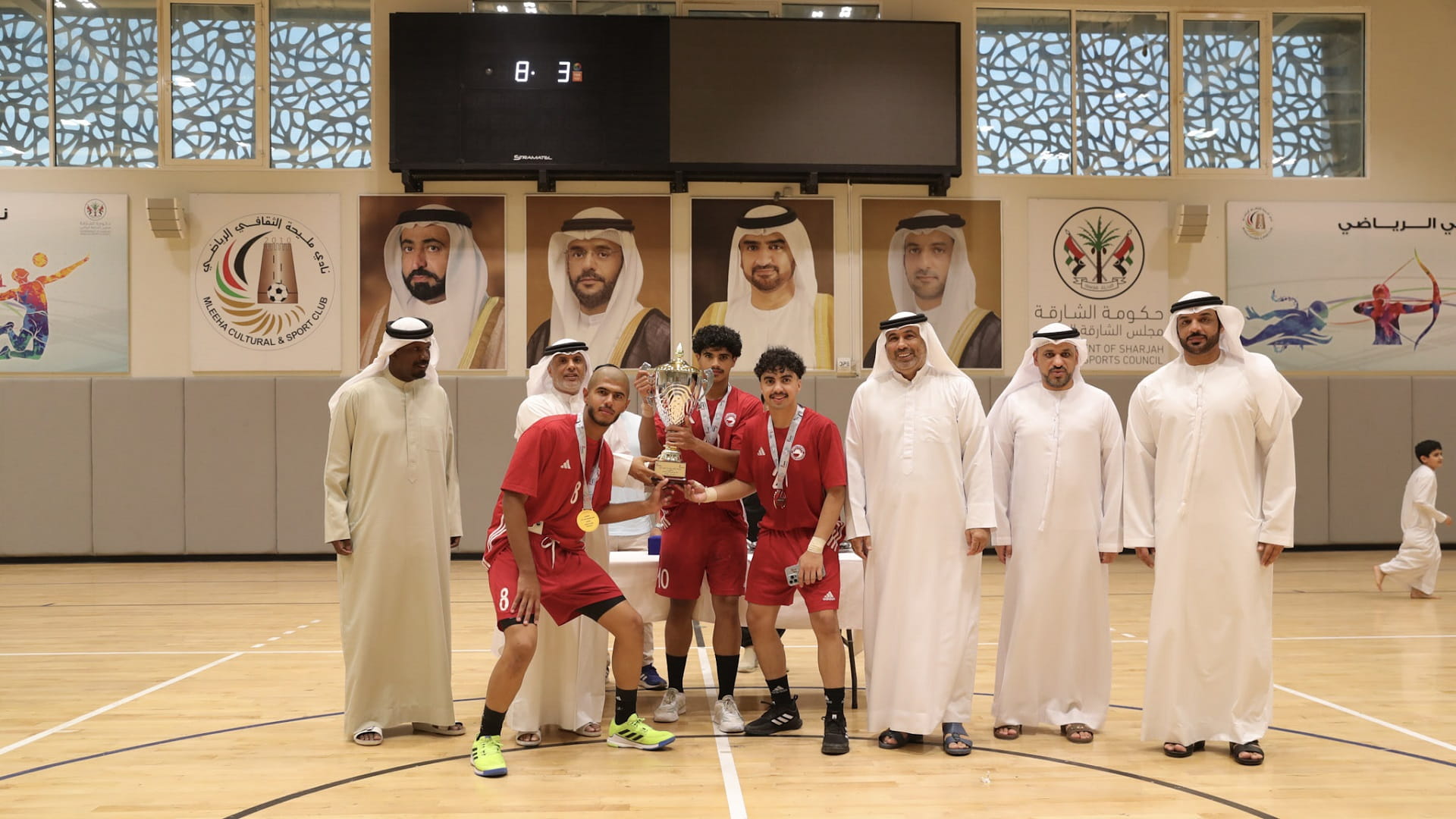 Image for the title: Sharjah wins Junior Handball Cup for 17th time 