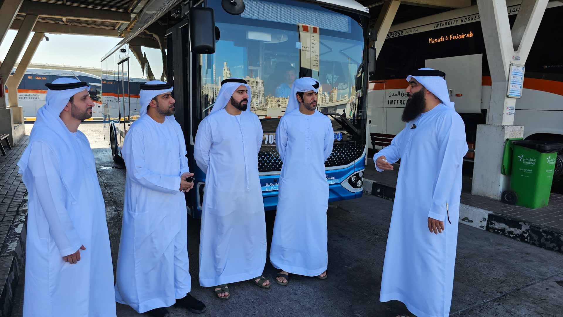 First 10 Electric Buses Launched in Sharjah by SRTA