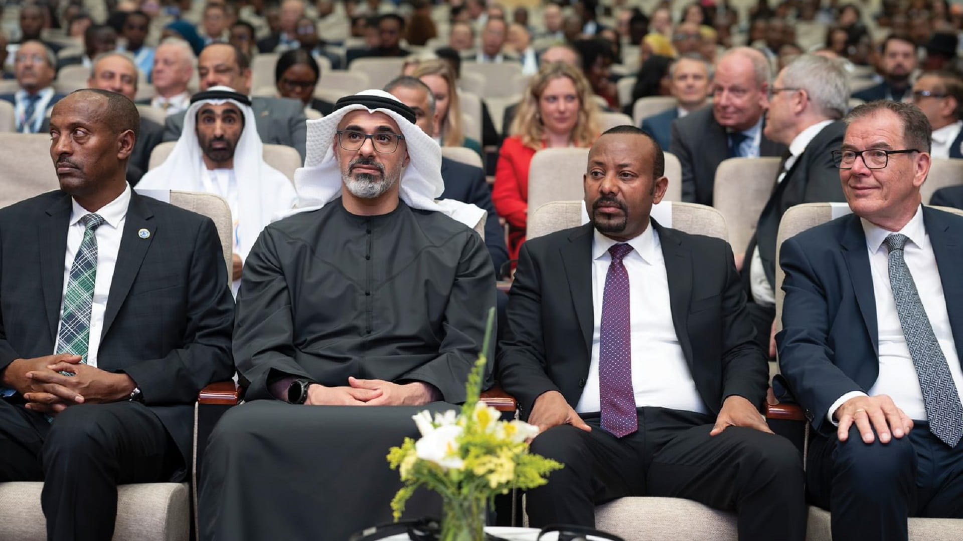 Abu Dhabi CP leads UAE delegation at “World Without Hunger” Conf. 