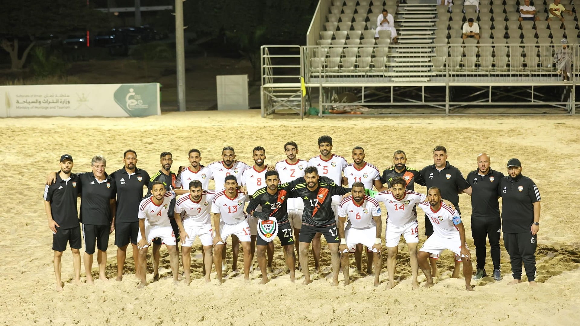 UAE beach football team retains 7th place in FIFA rankings 