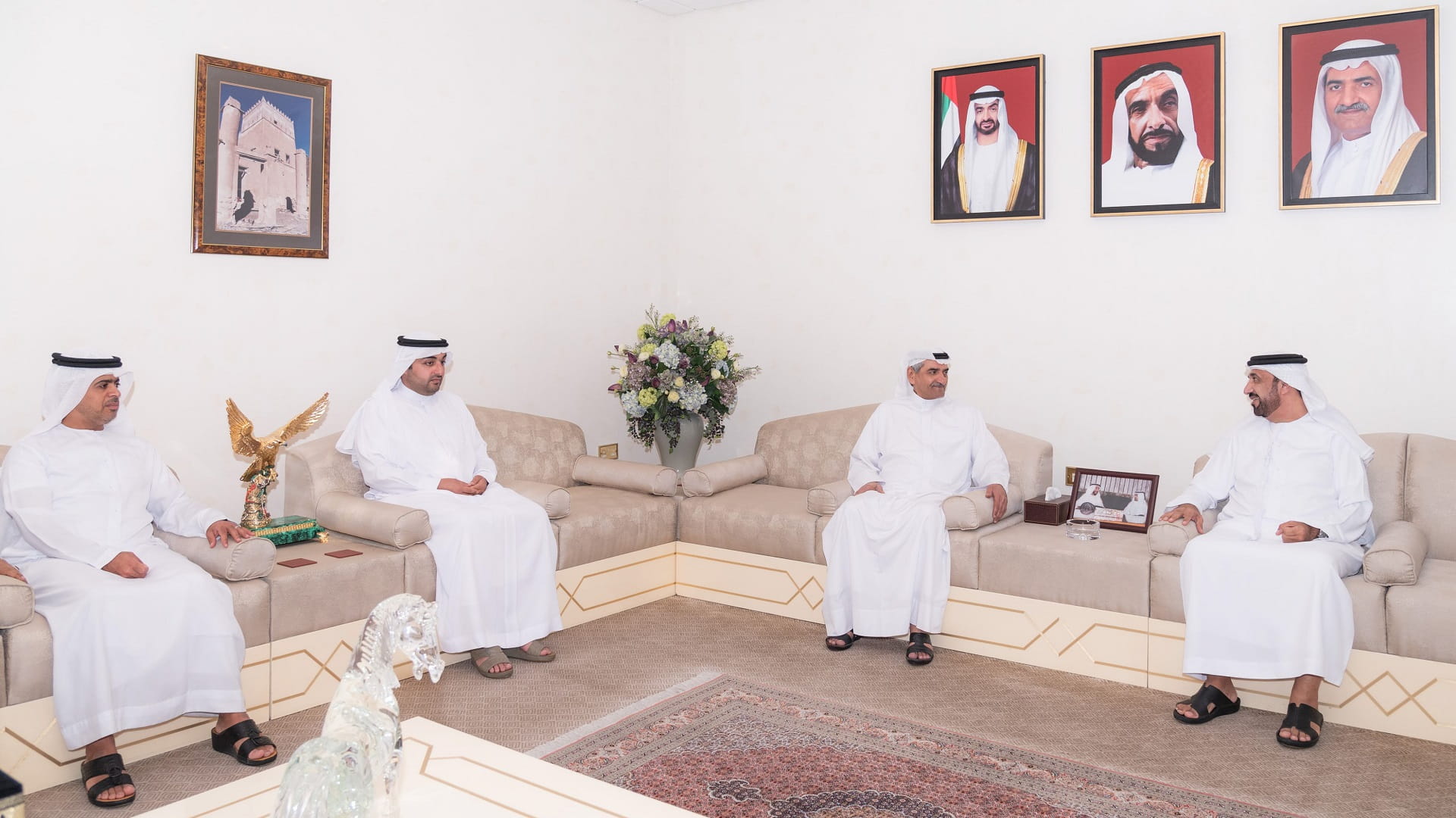 Fujairah Ruler receives President of Arab Parliament 