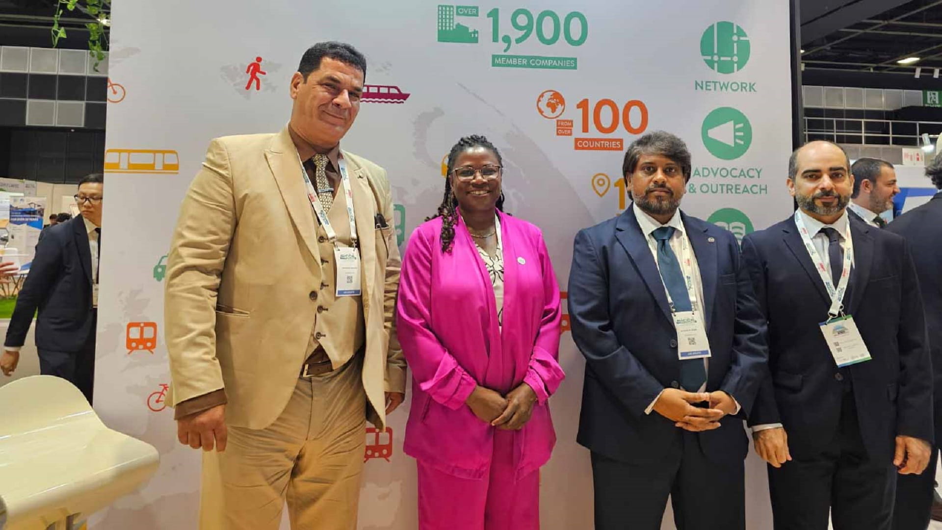 Image for the title: Sharjah Taxi participates in UITP Global Summit in Singapore 