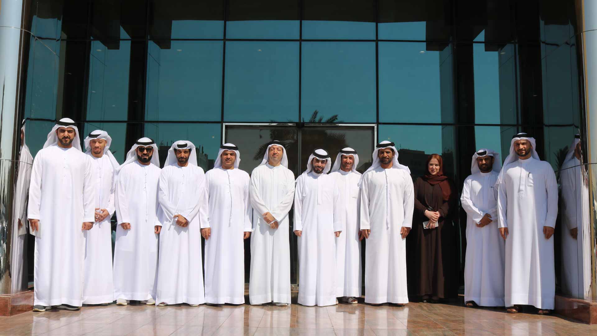 Image for the title: SCC Committee meets with Sheikh Khalid bin Abdullah Al Qasimi  