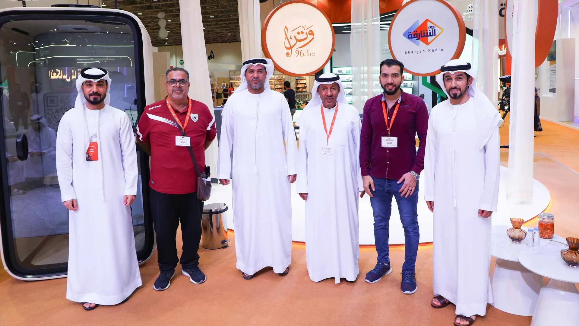 Image for the title: Dibba Al Hisn Club delegation visits SIBF 