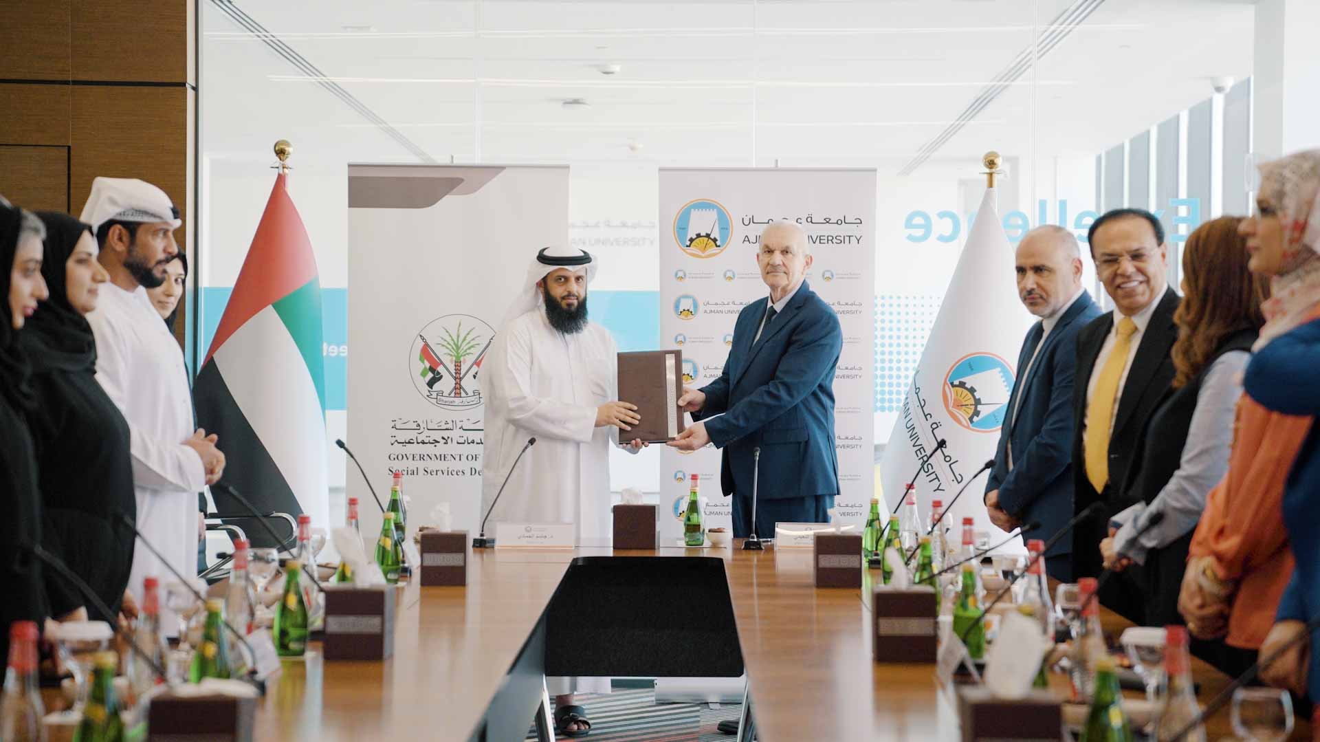 Enhanced Training and Community Engagement Initiatives by SSSD and Ajman University