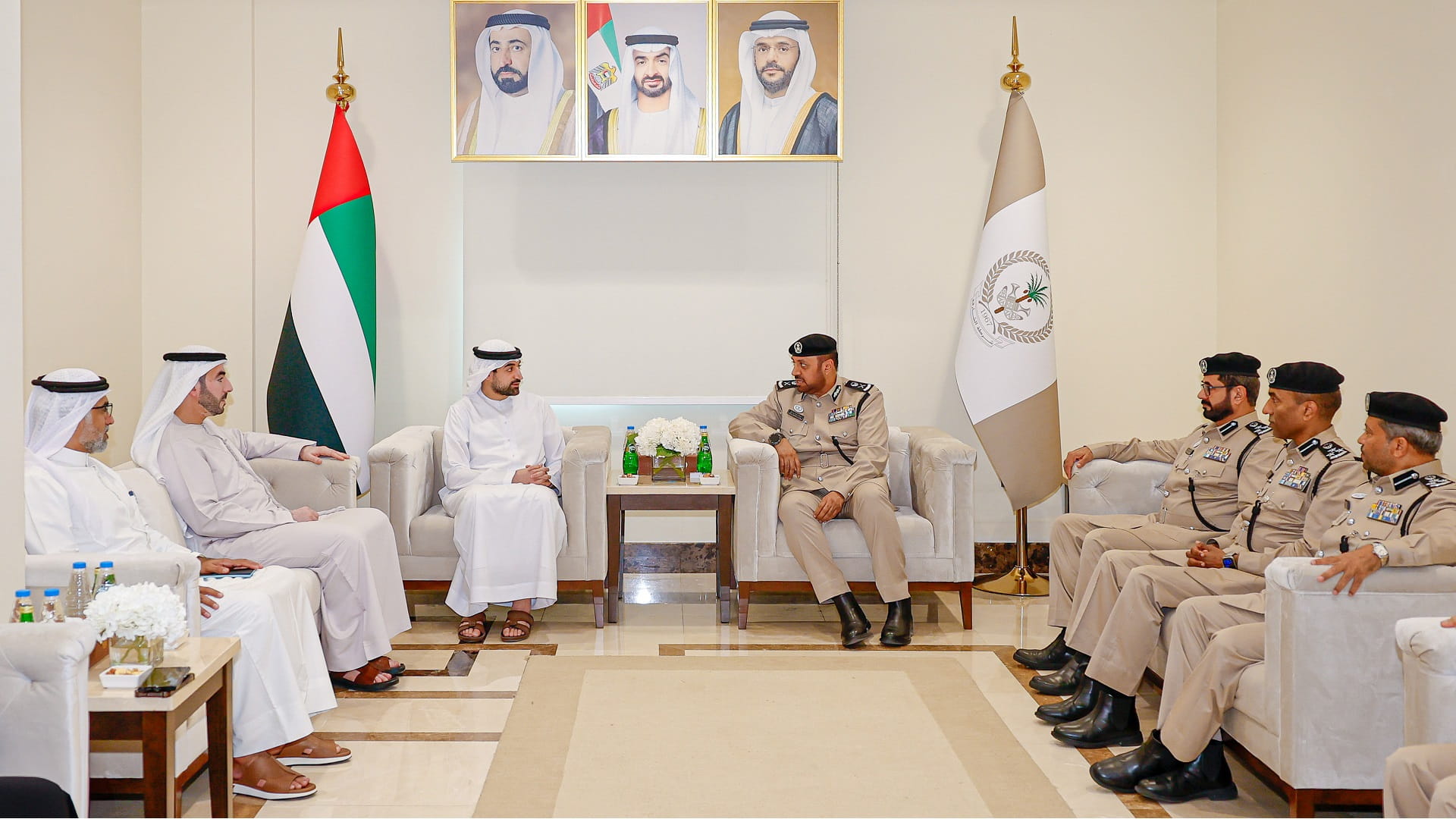 SP chief receives Saud bin Sultan bin Mohammed Al Qasimi 