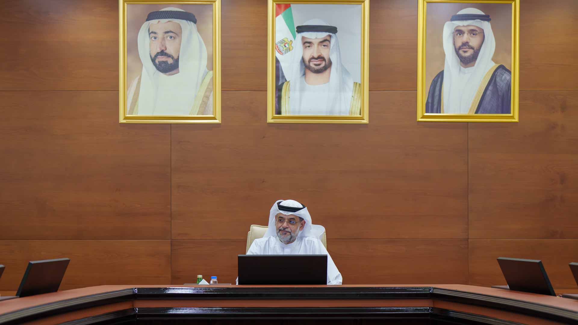 Sharjah Crown Prince chairs Sharjah Police Academy BoD’s meeting 