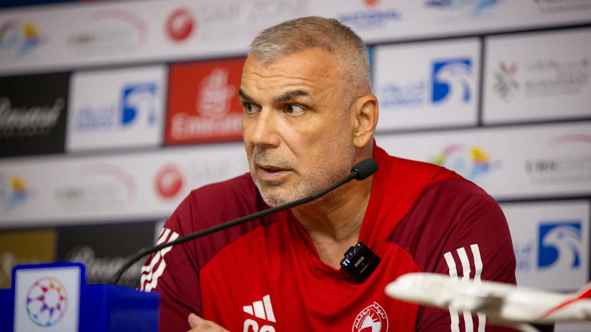 Image for the title: Sharjah prepares for tough clash against Al Nasr in ADNOC League