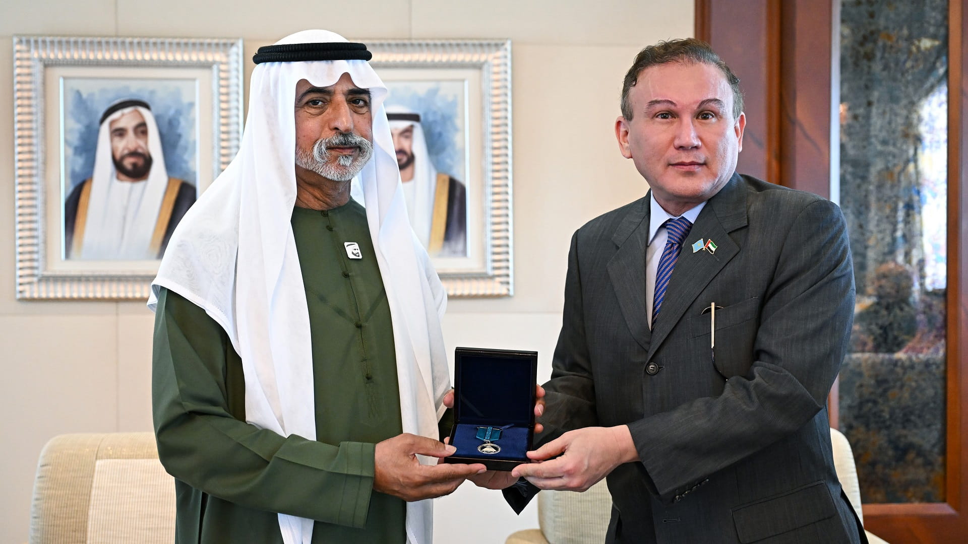 Nahyan bin Mubarak awarded by “Religious Leaders Congress” 