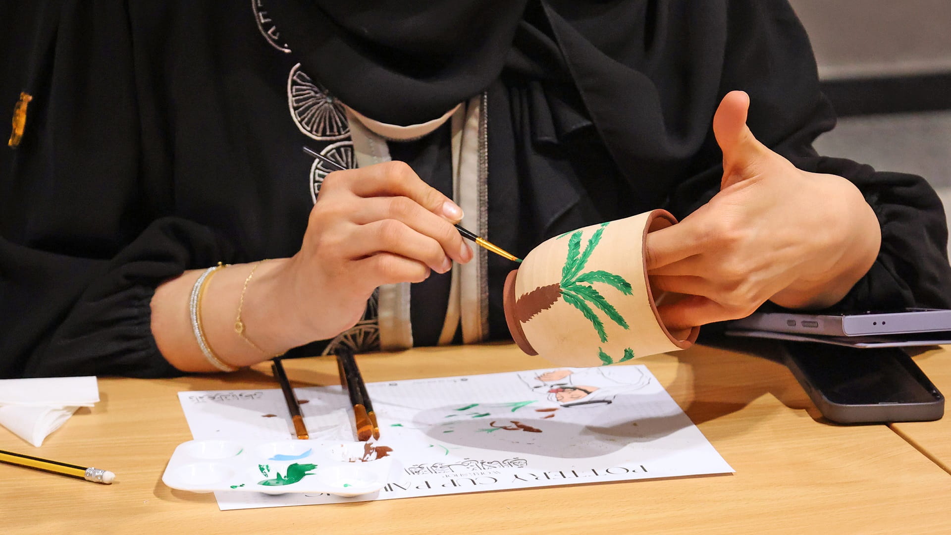 SDPW organises a mug painting workshop 