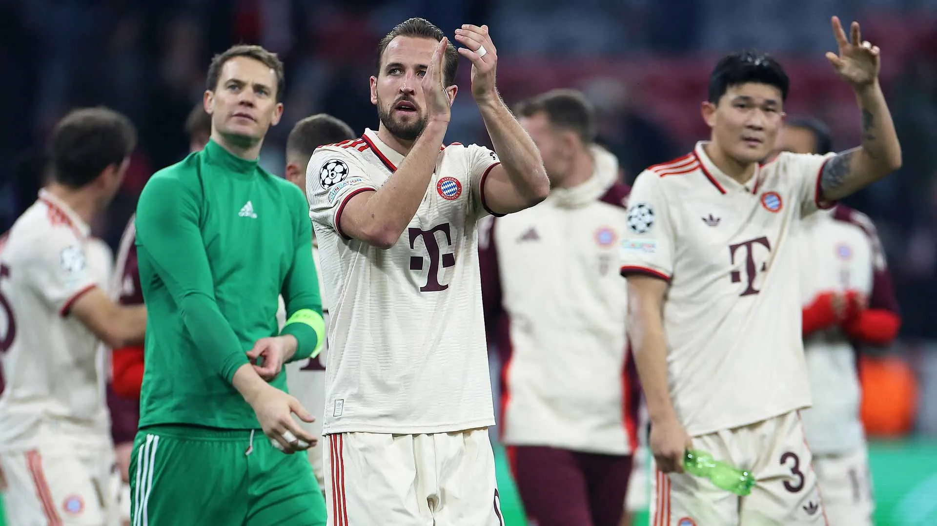 Image for the title: Kim Min-jae leads Bayern Munich to victory over PSG