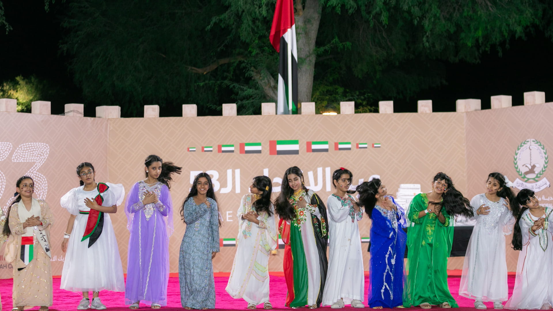 Sharjah Children Commemorates 53rd Eid Al Etihad at Al Bataeh Park