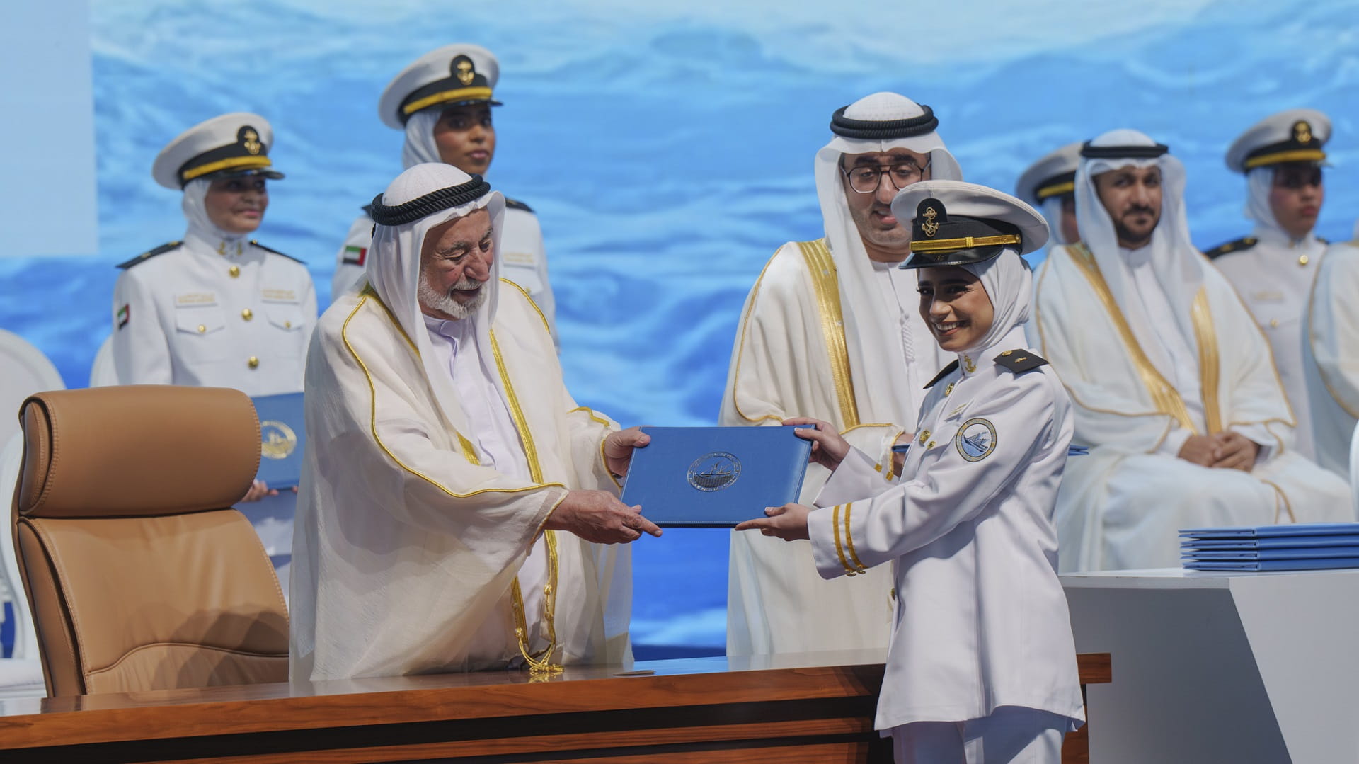 Sultan Al Qasimi attends graduation ceremony of 1st batch of SMA 