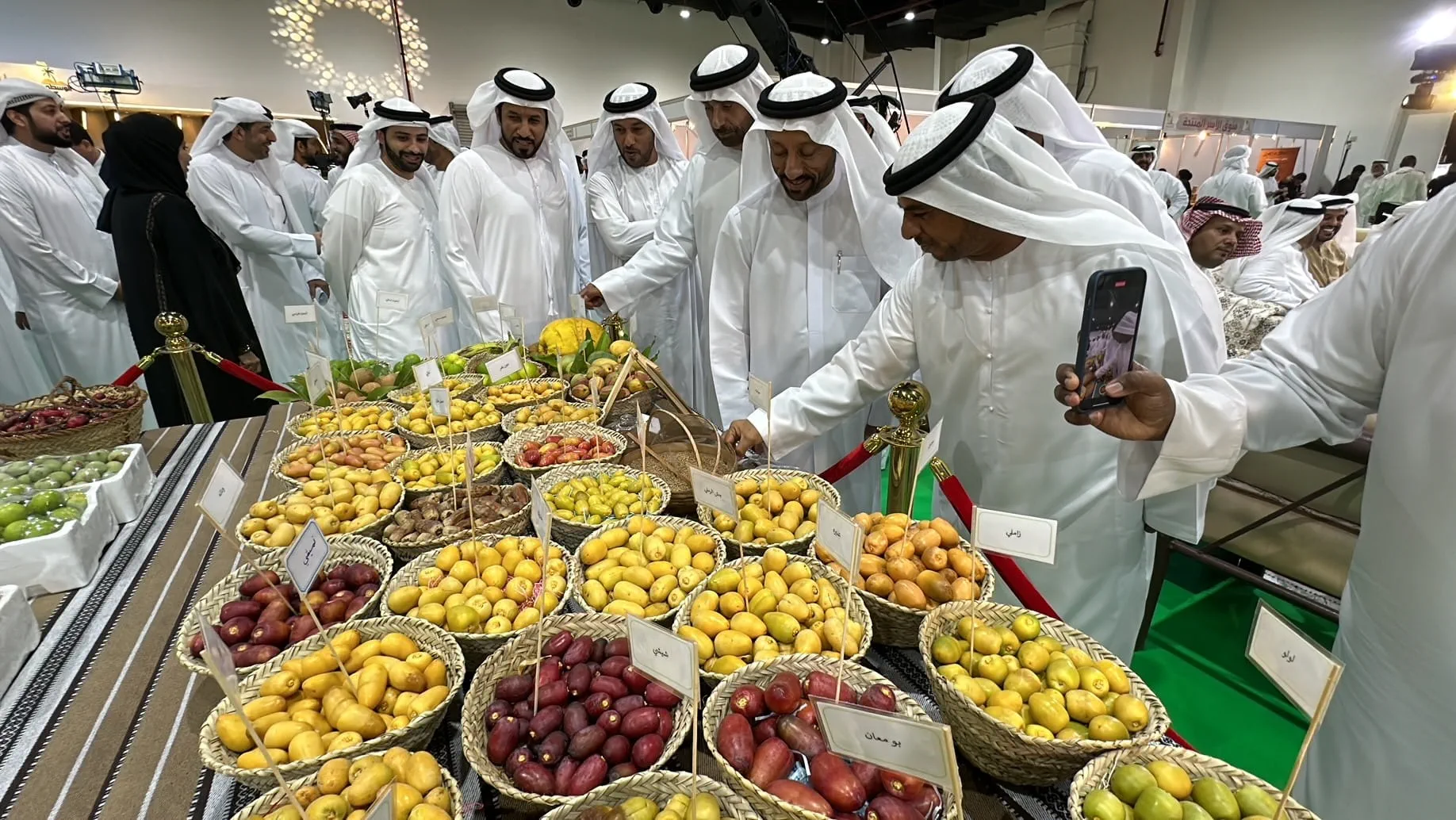 Al Dhaid Date Festival starts with palm farmers' participation 