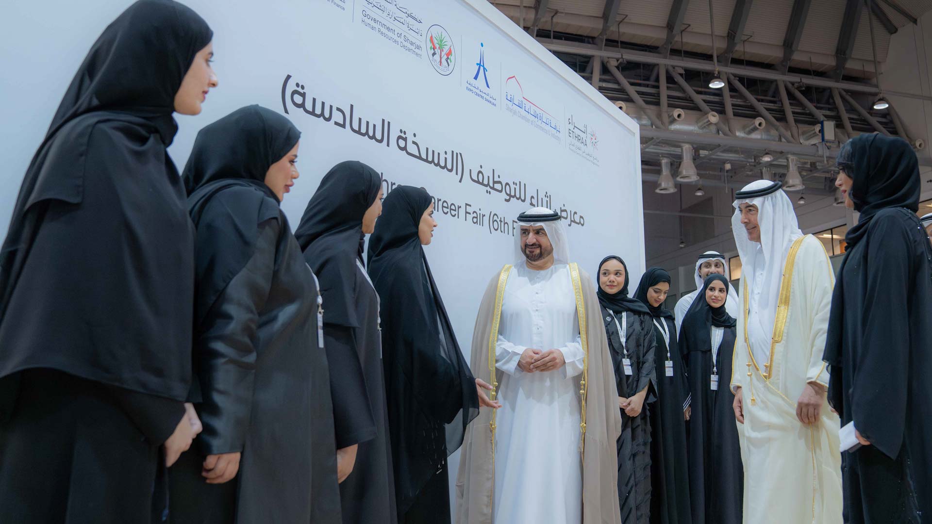 Abdullah bin Salem inaugurates the 6th “Ithraa” Career Fair  