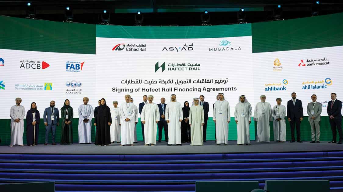 Theyab bin Mohamed bin Zayed inaugurates first Global Rail  