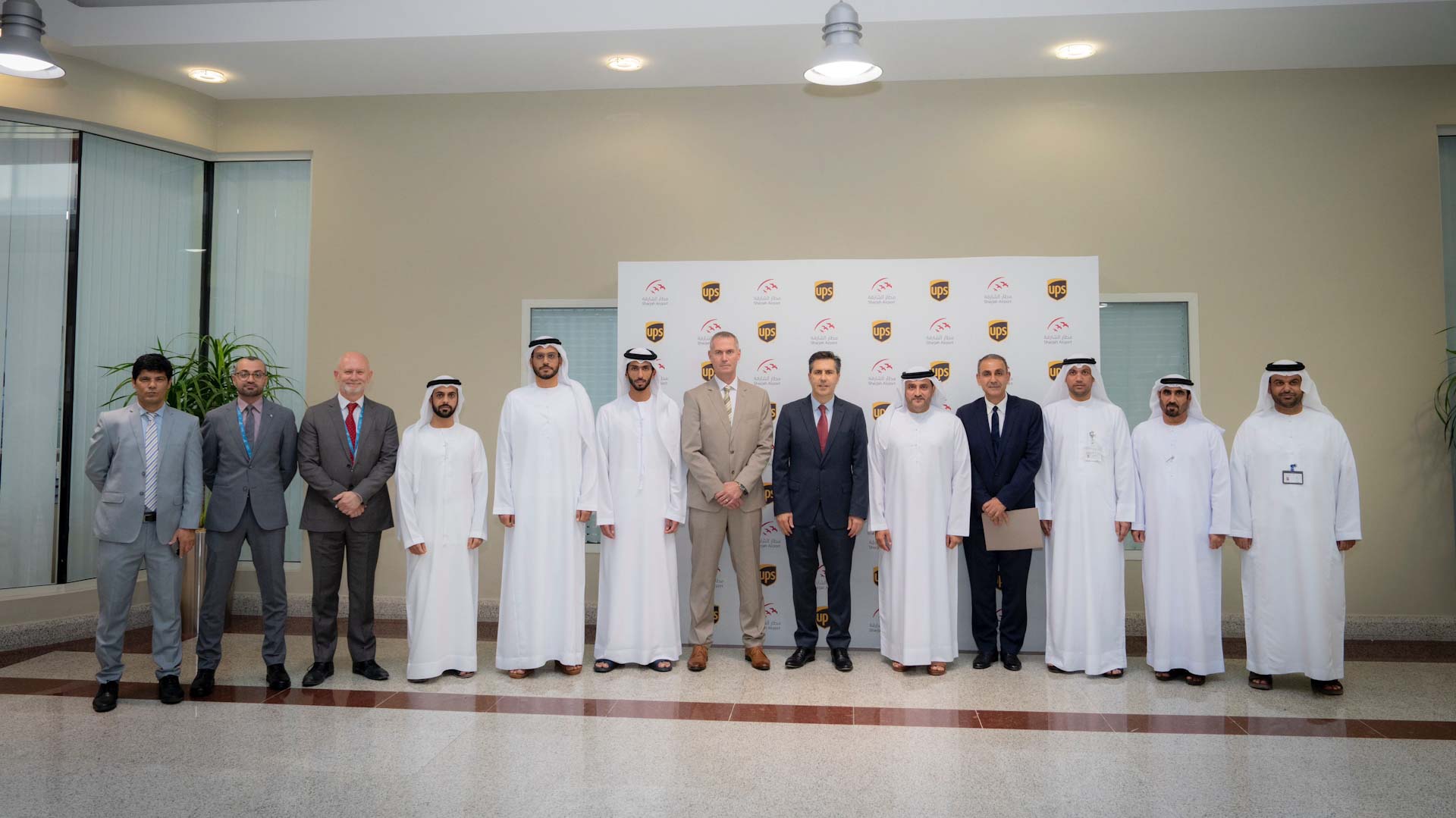 Image for the title: Sharjah Airport welcomes UPS, strengthening global connectivity  