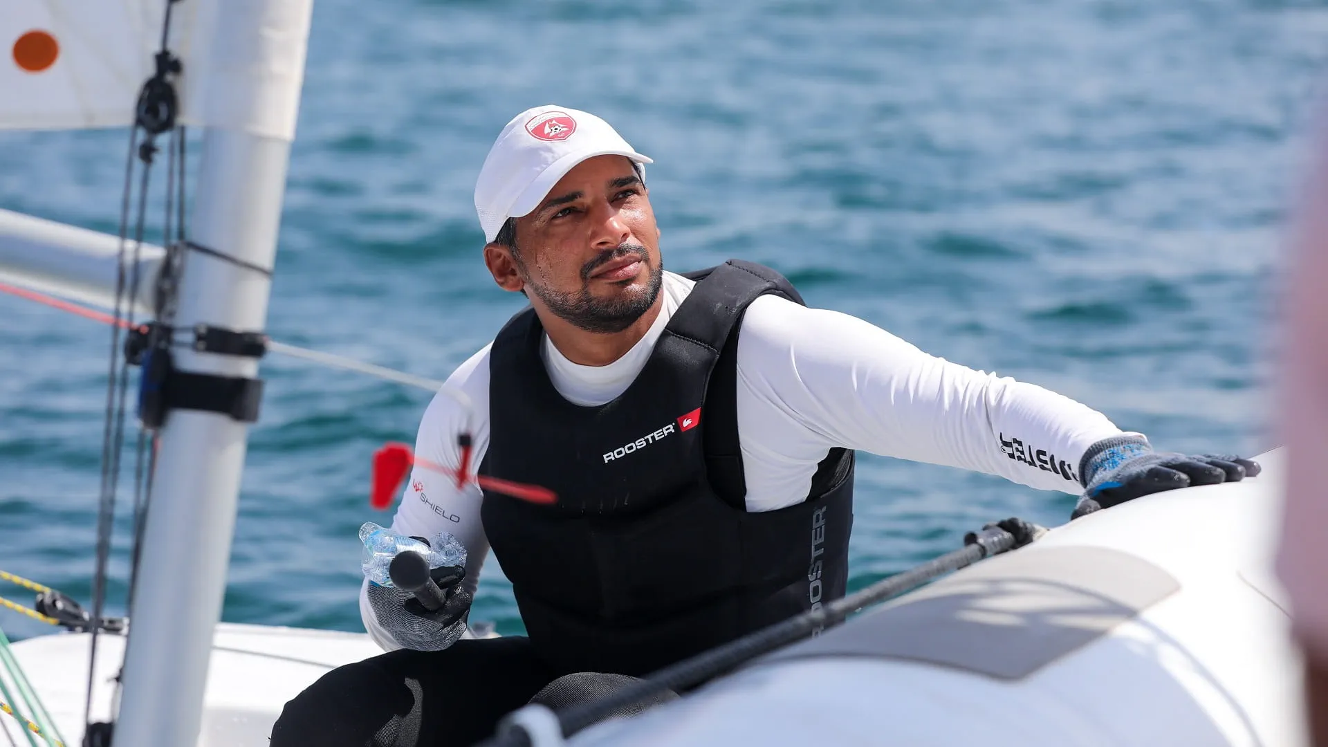 Image for the title: Adel Khalid wins 1st Place at European Open Sailing Champ. 