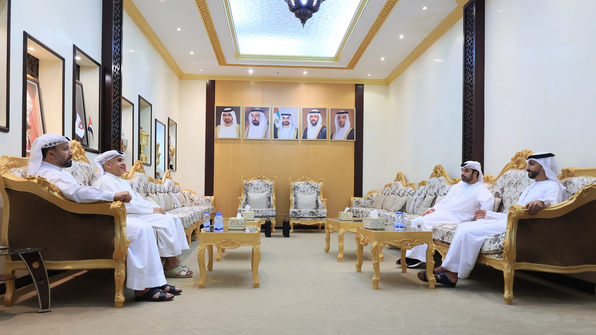 صورة بعنوان: نادي الحمرية يدعم ترشح الفردان لرئاسة اتحاد الإمارات لكرة السلة 
