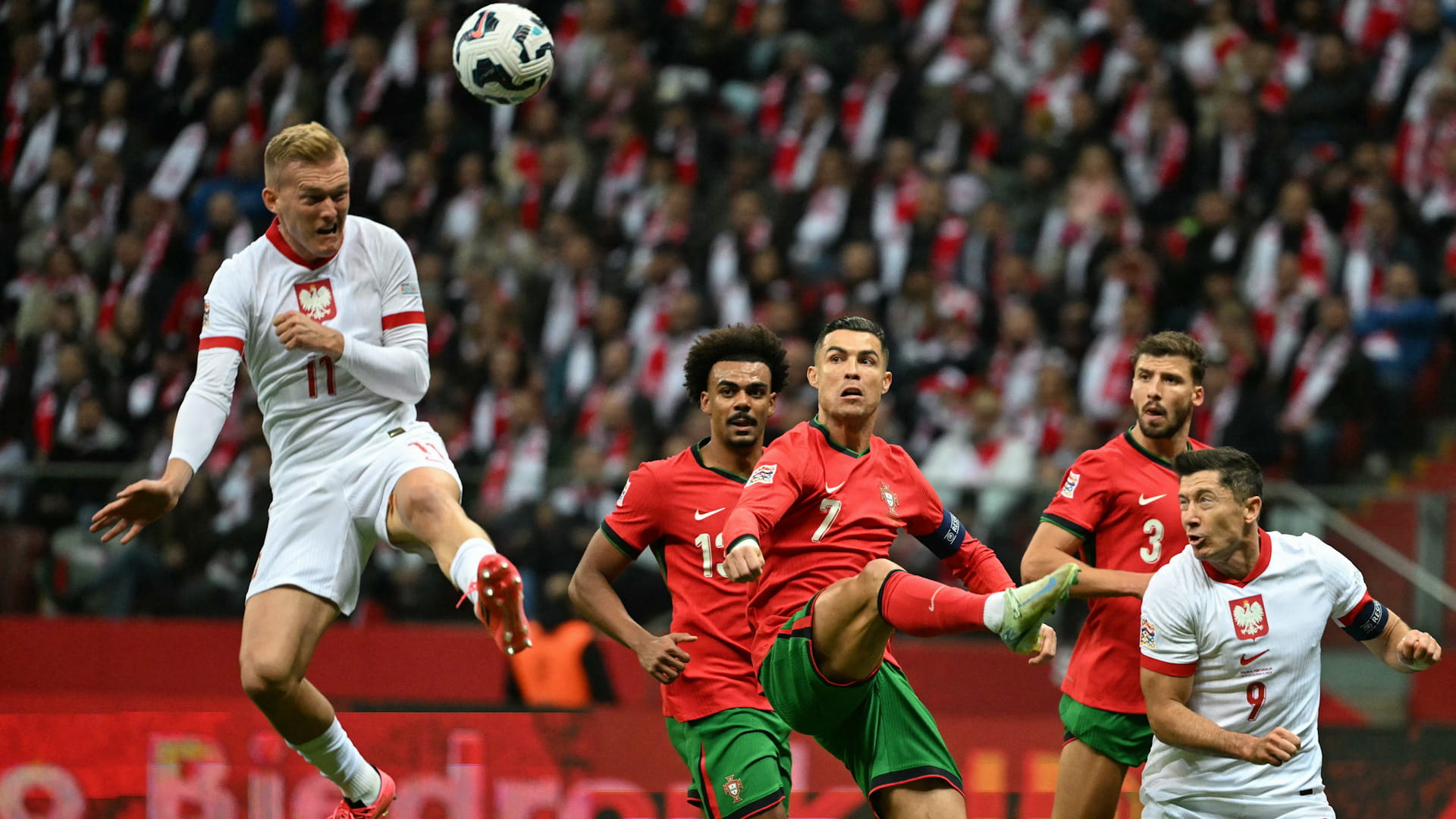 Ronaldo scores 133rd Portugal goal in NL win over Poland 