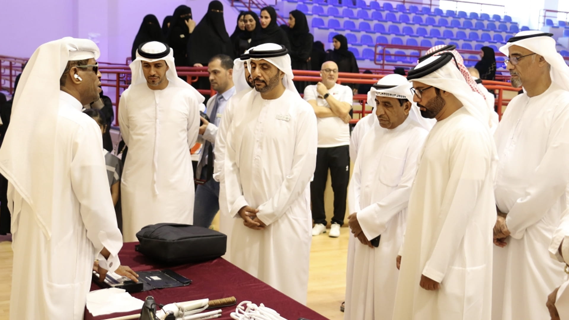 Khorfakkan Council Chairman attends White Cane Day celebrations 