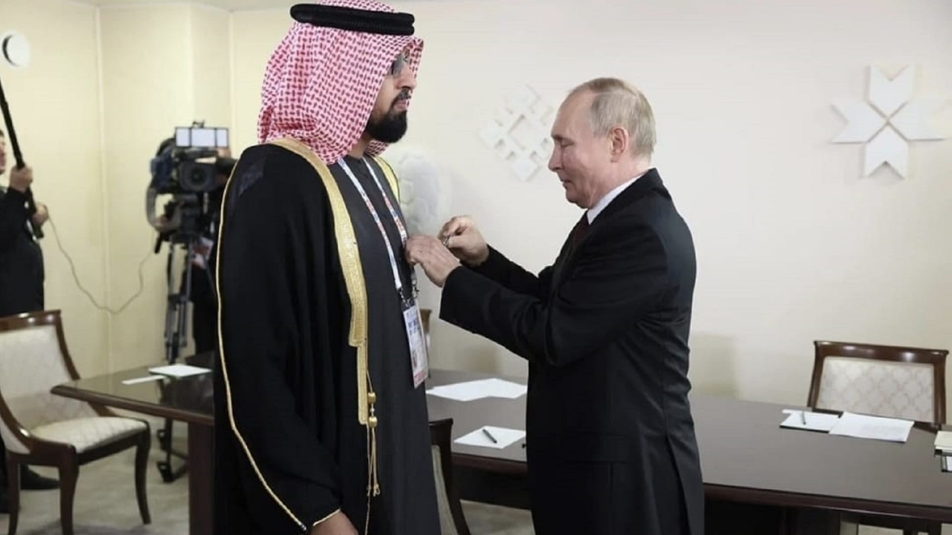 Vladimir Putin confers 'Order of Friendship' on ACF President 2 