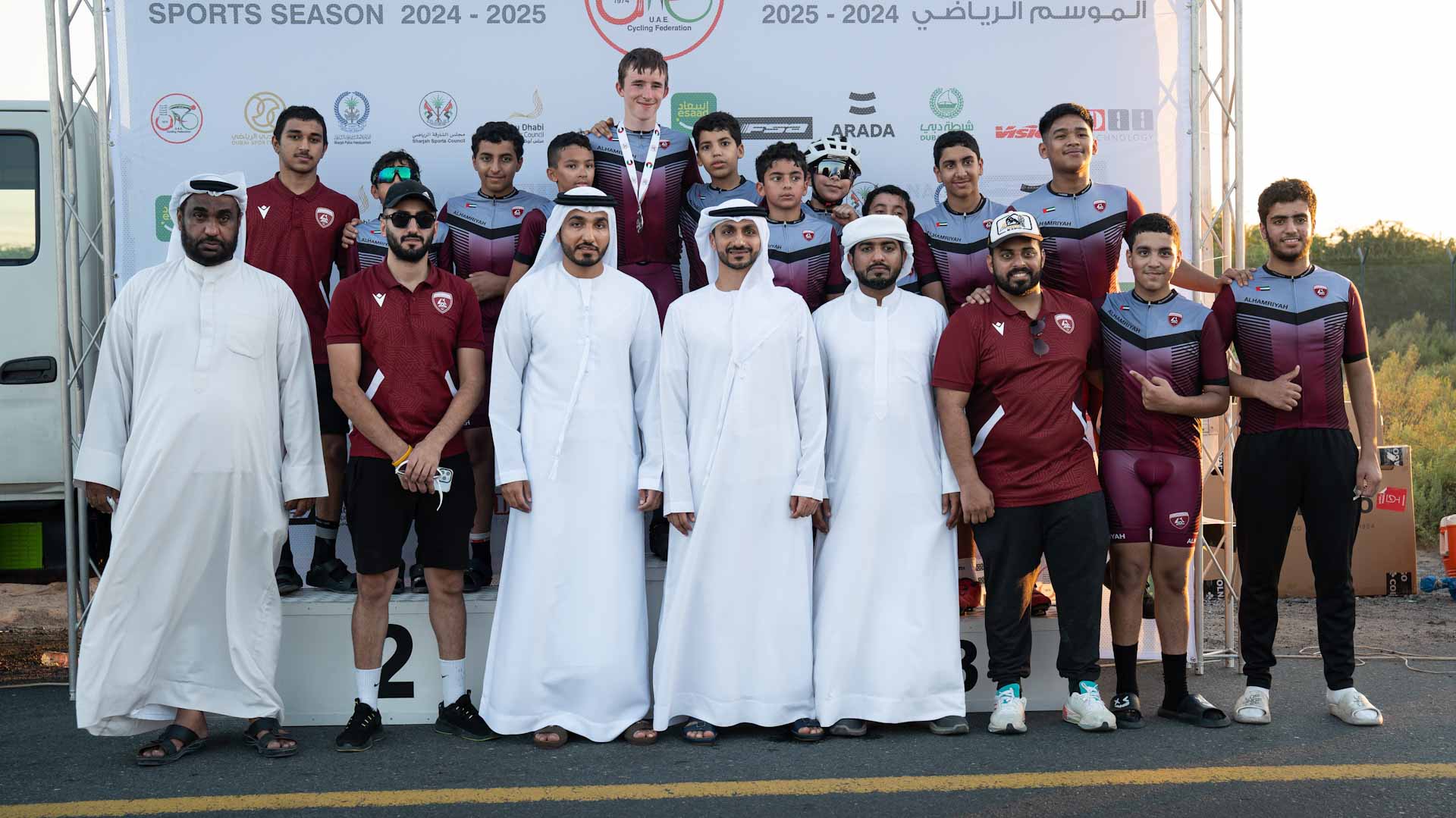 Al Hamriyah cyclist wins silver in UAECF’s Junior Race 