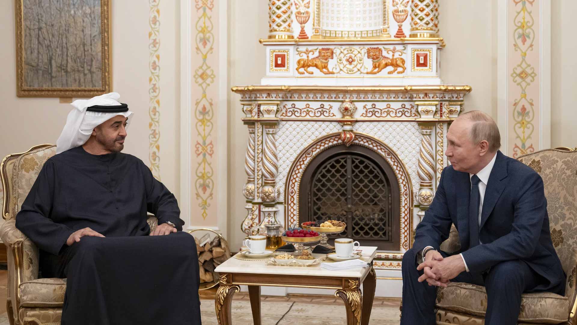 UAE President Takes Part in Exclusive Dinner Hosted by Russian Leader