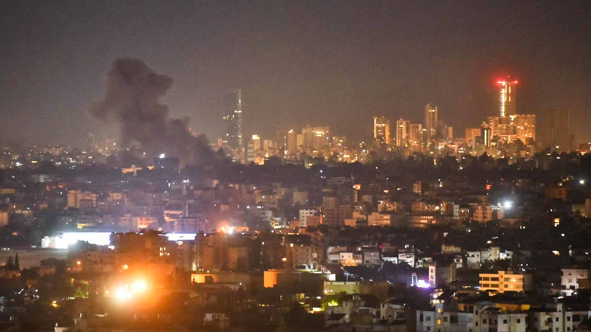 Israel launches heavy strikes on Lebanon 