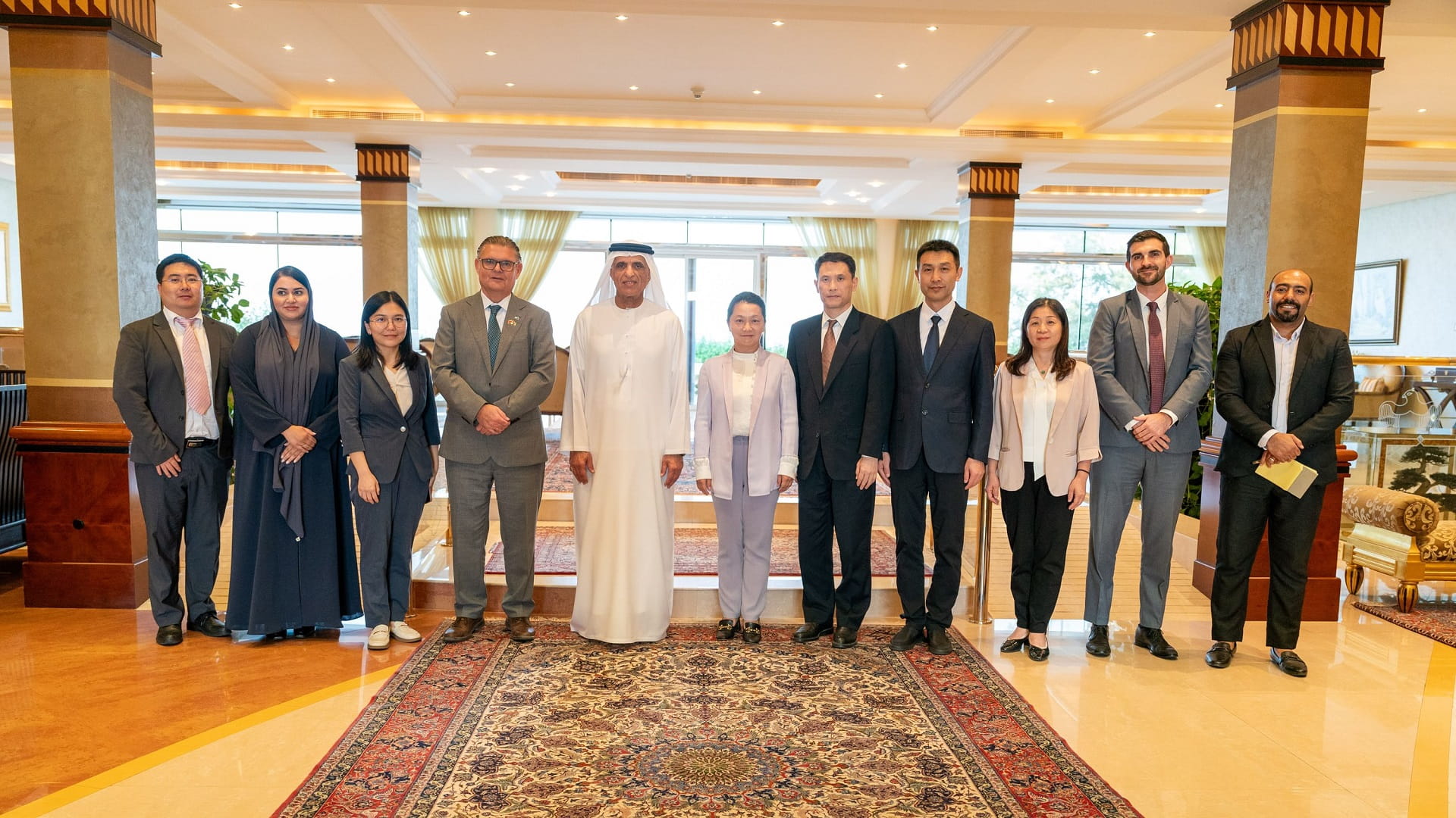 RAK Ruler receives Shenzhen delegation 