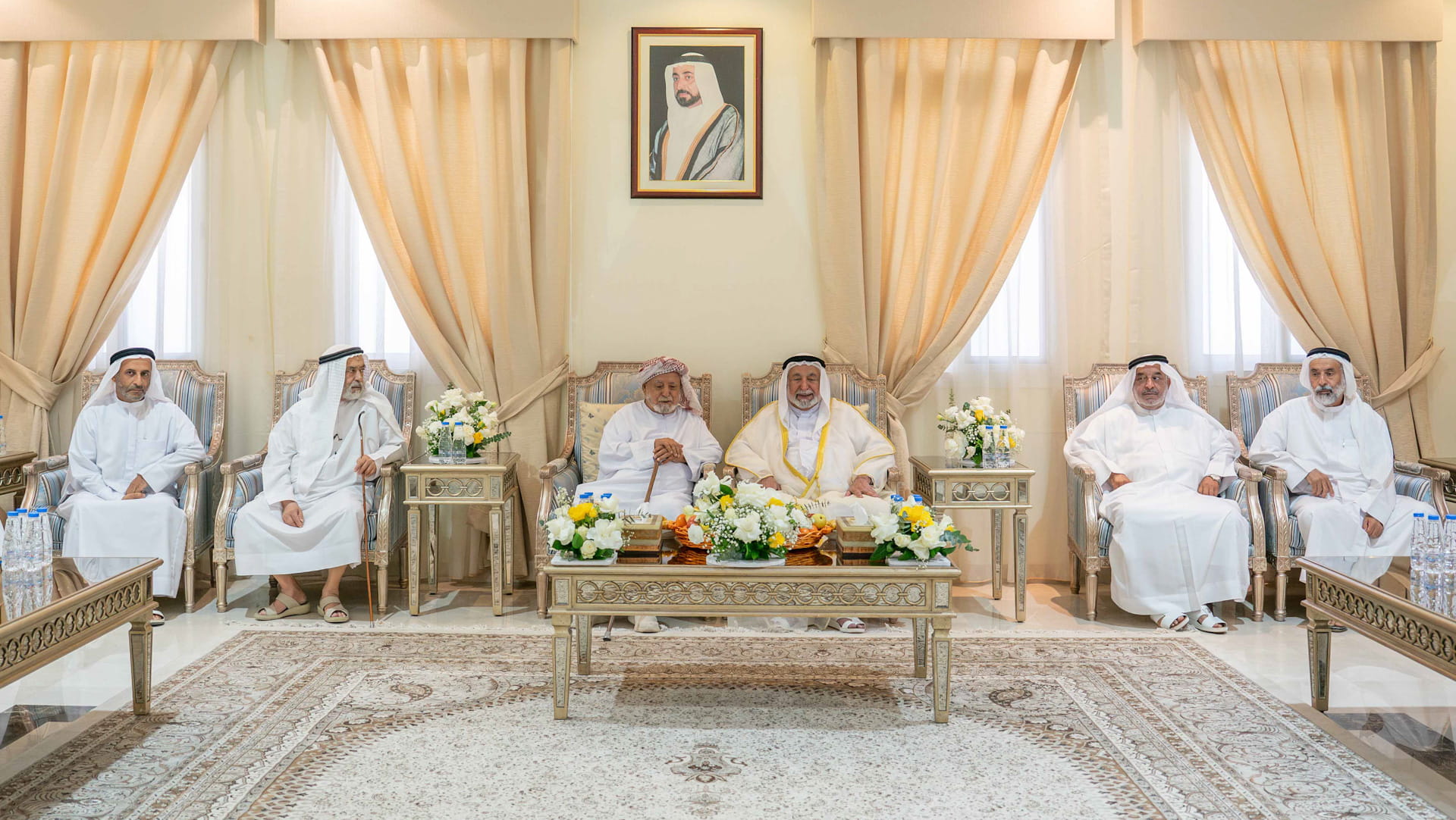 Sharjah Ruler visits Governor of Wadi Al Helo 