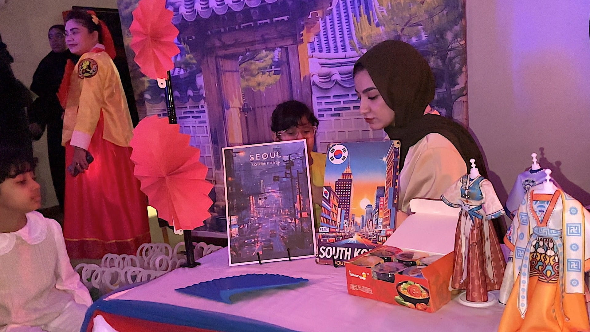 Image for the title: Khorfakkan Ladies Club organizes "Korean Festival"