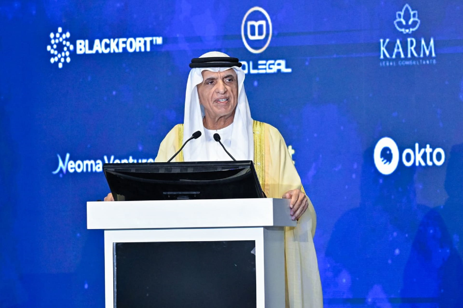 Image for the title: Saud bin Saqr opens RAK Digital Assets Oasis Conference 2024 