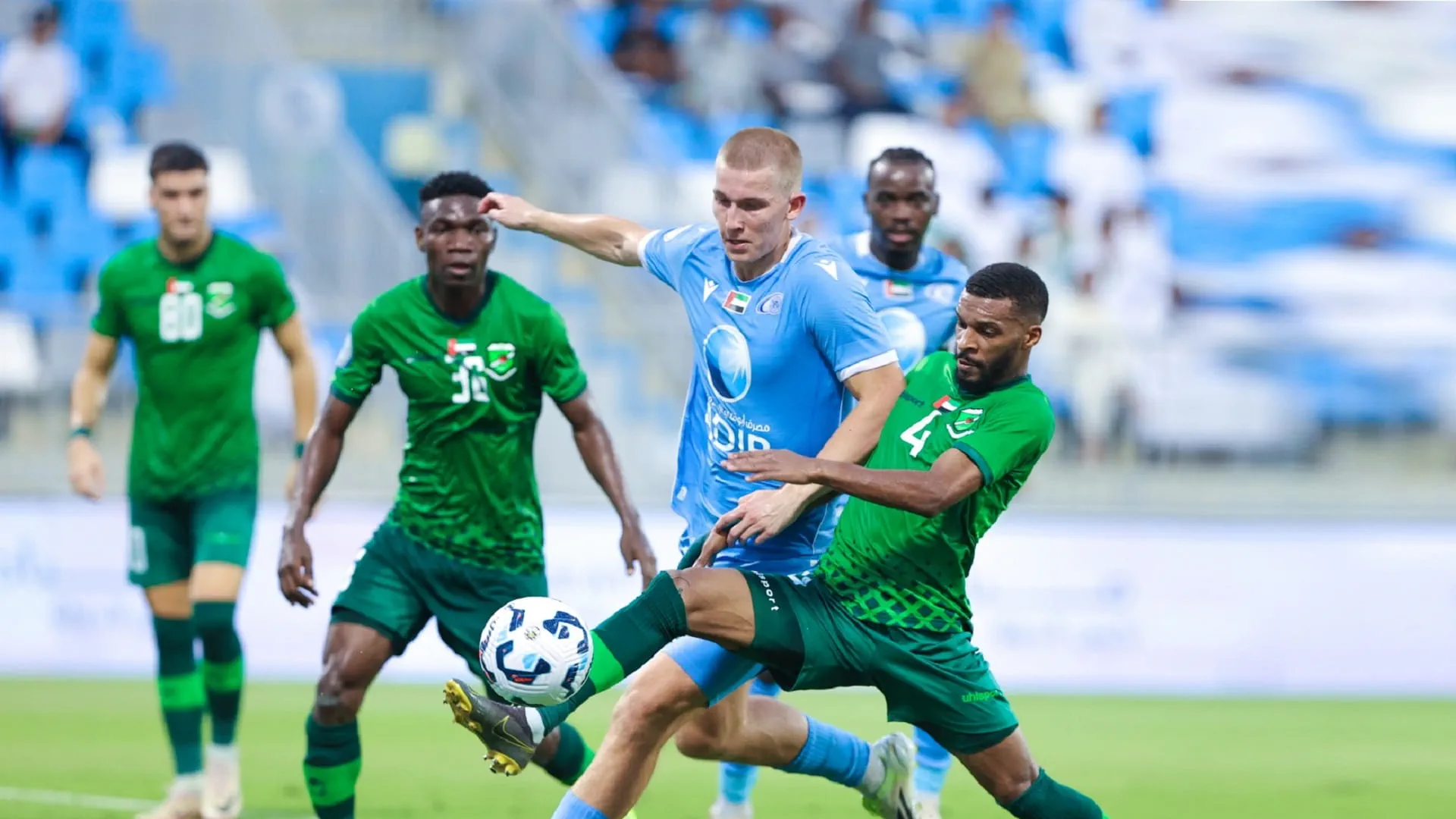 Image for the title: Al-Orooba achieves its inaugural victory in  ADNOC Pro League