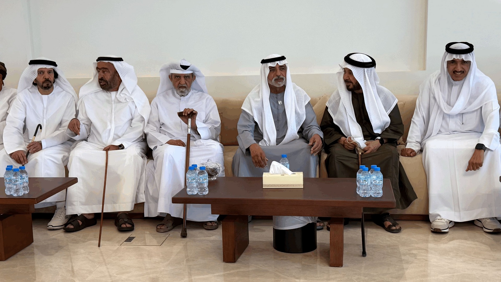 Image for the title: Nahyan bin Mubarak condoles on death of Ahmed Al Dahiri 