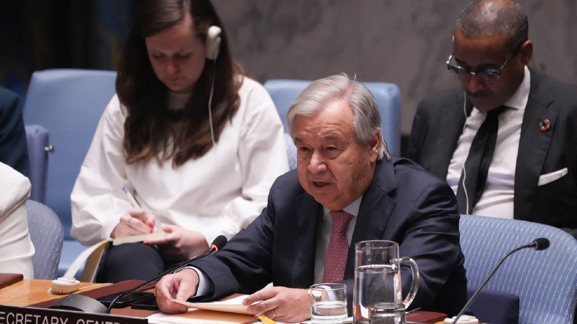 Image for the title: UN Chief calls for exerting maximum efforts to prevent all-out war 